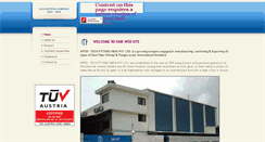 Desktop Screenshot of intertechfittings.com